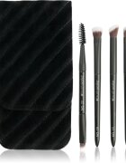 Brushworks Travel Eye Brush Set set perii machiaj pentru călătorii