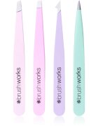 Brushworks Tweezer Set Pastel set pensete