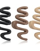 Brushworks Wave Claw Clips clama de par 3 buc