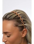 Brushworks Zig Zag Headbands bentiță pentru păr 3 buc