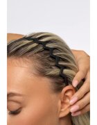 Brushworks Zig Zag Headbands bentiță pentru păr 3 buc