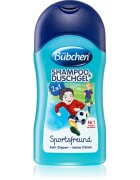 Bübchen Kids Shampoo & Shower II gel de dus si sampon 2in1 pachet pentru calatorie Sport´n Fun 50 ml
