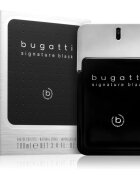 Bugatti Signature Black Eau de Toilette pentru bărbați 100 ml
