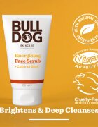 Bulldog Energising Face Scrub exfoliant facial revigorant pentru barbati 125 ml