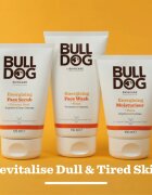 Bulldog Energising Face Scrub exfoliant facial revigorant pentru barbati 125 ml