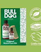 Bulldog Original Beard Care Kit set cadou pentru barbati Peach Wood 104 cm
