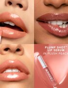 Buxom PLUMP SHOT™ COLLAGEN PEPTIDES ADVANCED PLUMPING LIP SERUM luciu de buze pentru un volum suplimentar culoare SHEER TINTS - Plush Peach 4 ml