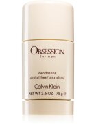 Calvin Klein Obsession for Men deostick (spray fara alcool)(fara alcool) pentru bărbați 75 ml