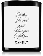 Candly & Co. Everything you want is just outside your comfort zone lumânare parfumată 250 g