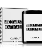 Candly & Co. Mind of a hustler Heart of a queen lumânare parfumată 250 g