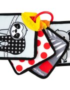 Canpol babies BabiesBoo Sensory Cards with Teether carte rotativă pentru dentiție 1 buc