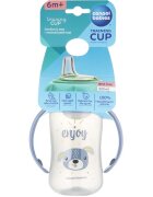 Canpol babies Cute Animals Training Cup cană pentru antrenament Dog 6m+ 1 buc