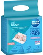 Canpol babies Disposable Underpads suport pentru schimbat scutecele de unică folosință 33x45 cm 20 buc