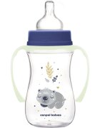 Canpol babies EasyStart Sleepy Koala 240 ml biberon pentru sugari 3 m+ Blue 1 buc
