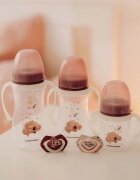 Canpol babies EasyStart Sleepy Koala 240 ml biberon pentru sugari 3 m+ Pink 1 buc