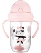 Canpol babies Exotic Animals Cup With Straw ceasca cu pai 1 buc