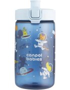 Canpol babies Junior Bottle biberon pentru copii Blue 1 buc