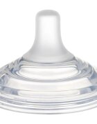 Canpol babies Natural Shape tetină pentru biberon 12m+ 2 buc