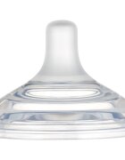 Canpol babies Natural Shape tetină pentru biberon 6m+ 2 buc
