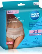 Canpol babies Pants With Postpartum Pad chiloți postnatali de unică folosință 2in1 S/M 5 buc