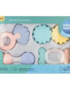 Canpol babies Pastels jucărie zornăitoare pentru dentiție set cadou 0m+