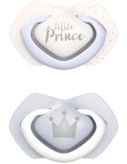 Canpol babies Royal Baby B 6-18 m suzetă Blue 2 buc