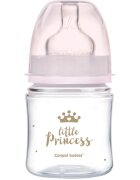 Canpol babies Royal Baby biberon pentru sugari 0m+ Pink 1 buc