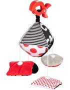 Canpol babies Sensory jucărie suspendabilă contrastantă cu clips 0m+ 1 buc