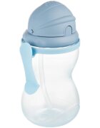 Canpol babies Sport Cup sticlă pentru sport cu pai Blue 12m+ 1 buc