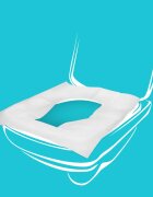 Canpol babies Toilet Seat Covers protecție igienică de unică folosință pentru WC 10 buc