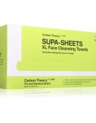 Carbon Theory Supa-Sheets XL Facial Cleansing Towels Servetele demachiante 50 buc