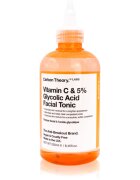 Carbon Theory SupaVIT-C 5% Glycolic & Vitamin C solutie tonica cu efect de iluminare împotriva acneei a roșeții și a cicatricilor post-acnee 250 ml