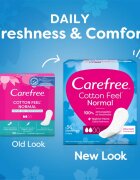 Carefree Cotton absorbante 56 buc