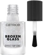Catrice Broken Glass Effect Top Coat lac de unghii/parte sus cu particule stralucitoare culoare 050 Sparkling Reflection 10.5 ml