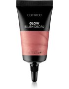 Catrice Glow Blush Drops fard de obraz lichid culoare 010 Coral Touch 15 ml