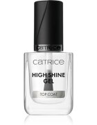 Catrice High Shine Gel Top Coat lac de unghii pentru o protecție perfectă și strălucire intensă 10.5 ml