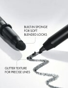 Catrice Jewel Glide Effect Eye Pencil creion dermatograf waterproof pentru stralucire culoare 010 Black Diamond 1.5 g
