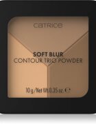 Catrice Soft Blur Contour Trio Powder Patela pentru conturul fetei cu efect matifiant culoare C020 Neutral Harmony 10 g