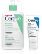 CeraVe Cleansers Foaming Cleanser set pentru piele normala si grasa