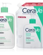 CeraVe Cleansers Foaming Cleanser set pentru piele normala si grasa