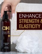 CHI Argan Oil Conditioner balsam hranitor pentru păr uscat și deteriorat 340 ml