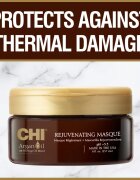 CHI Argan Oil Rejuvenating Masque masca hranitoare pentru păr uscat și deteriorat 237 ml