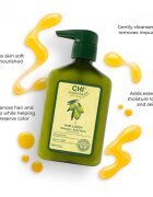 CHI Olive Naturals Hair & Body Shampoo gel de duș și șampon cu ulei de masline 2in1 340 ml