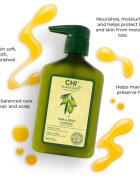 CHI Organics Olive balsam hidratant de par si de corp 340 ml