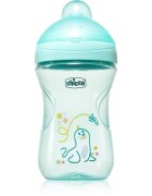 Chicco Advanced Cup 12m+ cană pentru antrenament cu pai Teal 1 buc