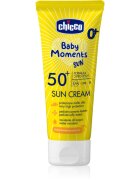 Chicco Baby Moments Sun cremă cu protecție solară 50+ pentru nou-nascuti si copii 75 ml