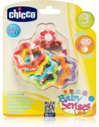 Chicco Baby Senses jucărie pentru dentiție 3m+ Stars 1 buc