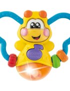 Chicco Baby Senses Lighting Bug jucărie pentru dentiție cu zornăitoare 1 buc