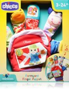 Chicco Finger Puppet 3m+ jucărie de pluș 20 x 24 x 4 cm 1 buc