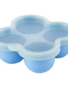 Chicco Multifunctional Food Storage Container Blue vas pentru mâncare 4x60 ml